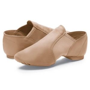 Capezio Jazz Shoe Women’s Size 10 // tan nude slip on jazz shoe dance shoe